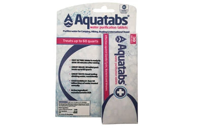 Hydration Purification MSR Aquatabs 30 Tablet Consumer Pack 3 Hydration Purification MSR Aquatabs 30 Tablet Consumer Pack