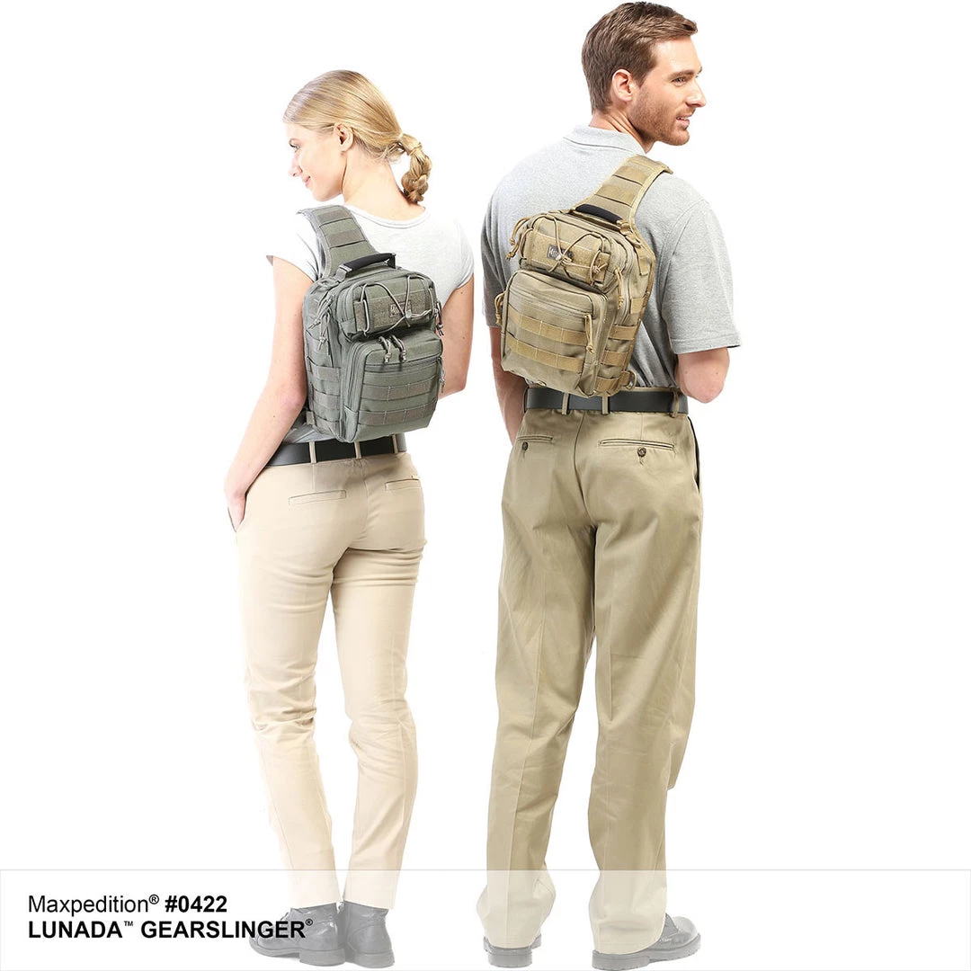 Maxpedition Lunada Gearslinger Bag Sling Backpacks 27 Maxpedition Lunada Gearslinger Bag Sling Backpacks