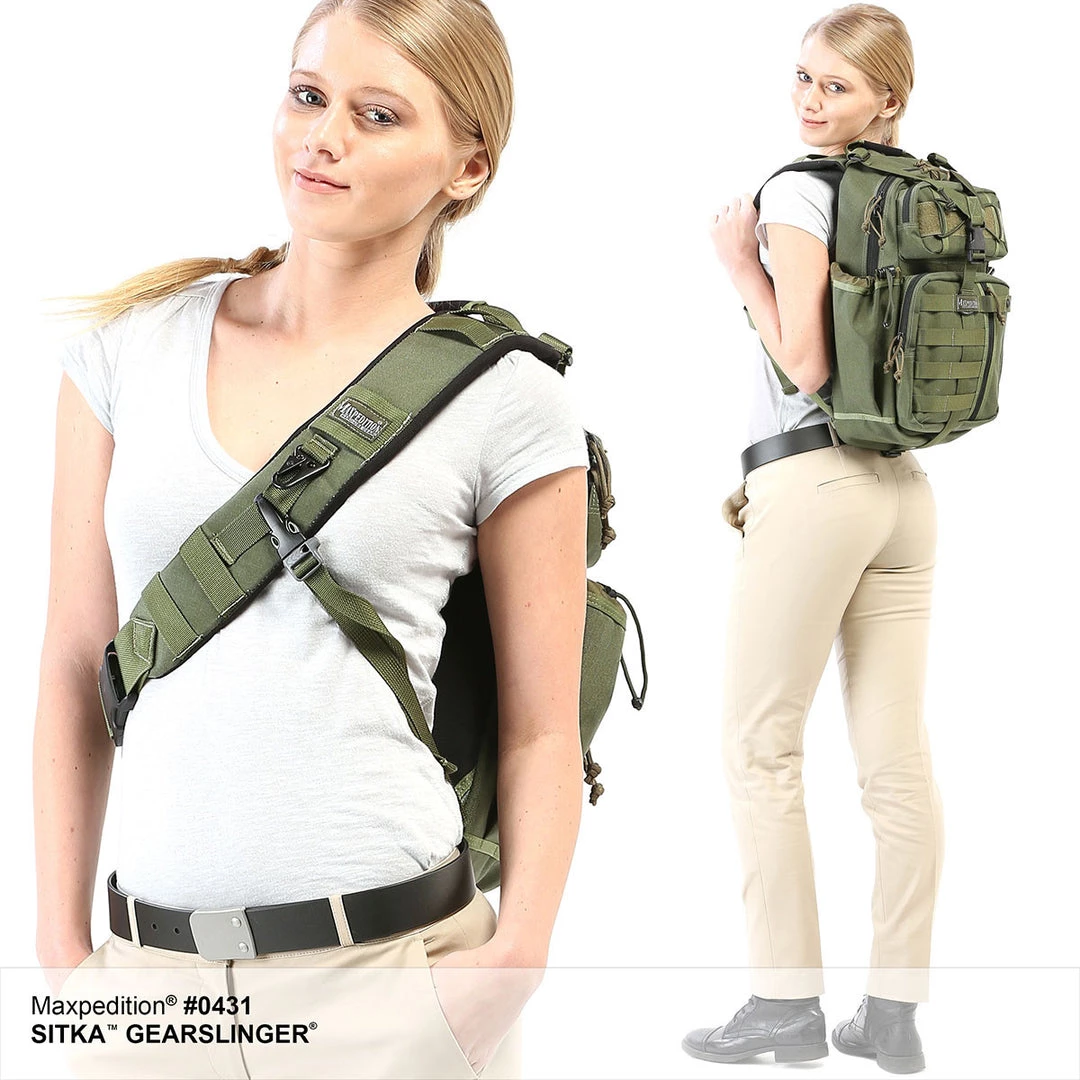 Sling Backpacks Maxpedition Sitka Gearslinger Bag 27 Sling Backpacks Maxpedition Sitka Gearslinger Bag