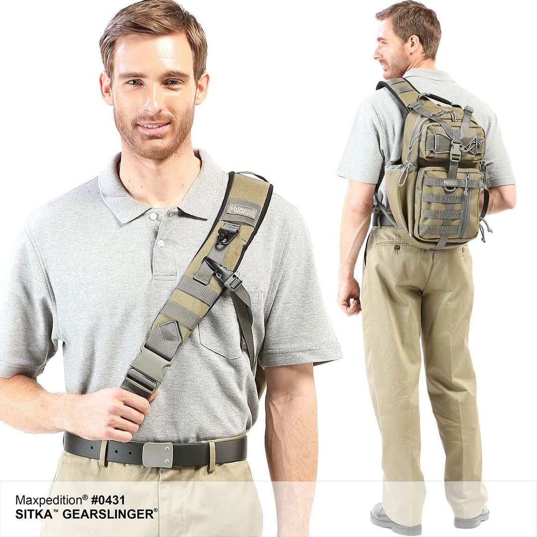 Sling Backpacks Maxpedition Sitka Gearslinger Bag 28 Sling Backpacks Maxpedition Sitka Gearslinger Bag