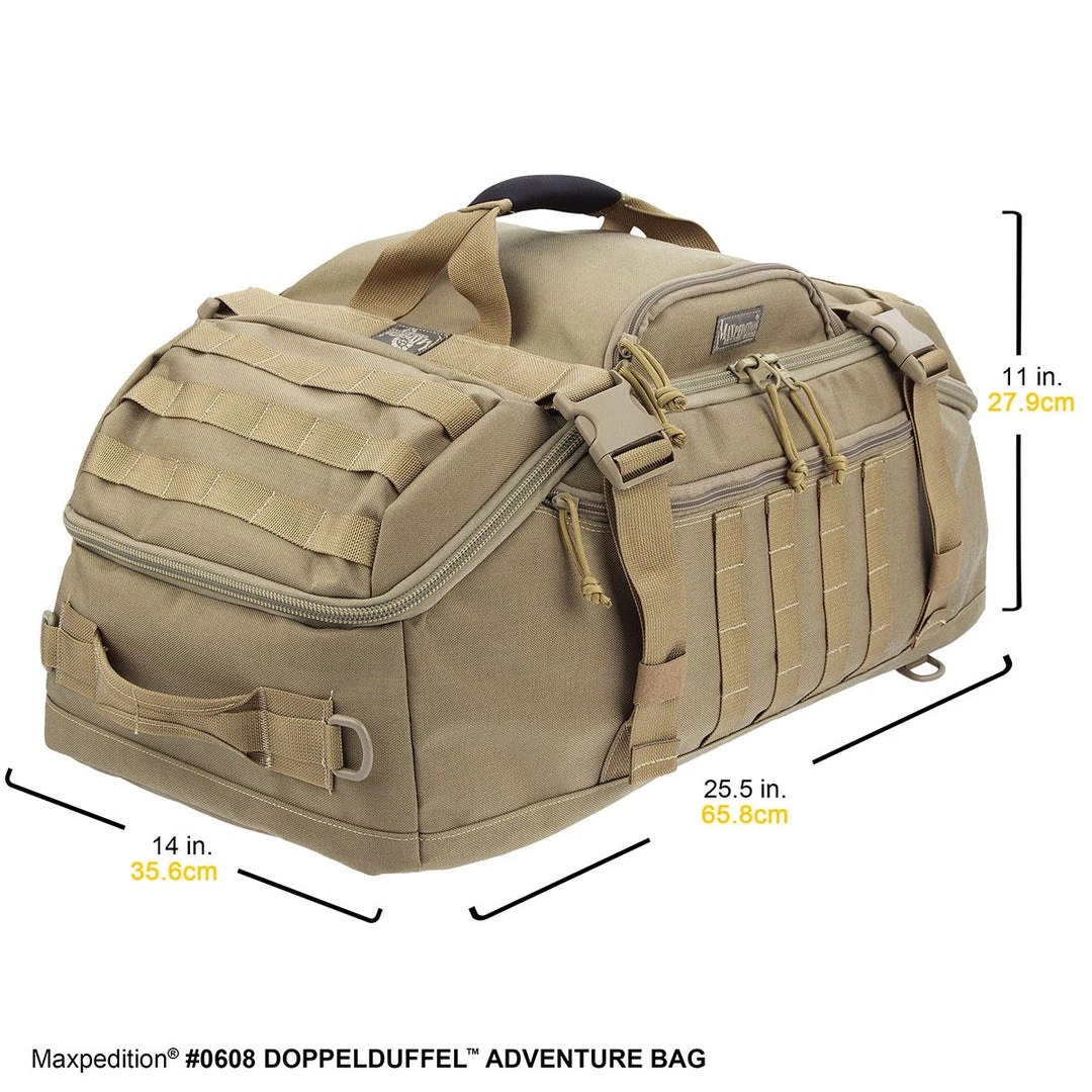 Travel Bags & Luggage Maxpedition Doppelduffel Adventure Bag 7 Travel Bags & Luggage Maxpedition Doppelduffel Adventure Bag