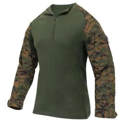 Combat Shirts Rothco 1/4 Zip Tactical Airsoft Combat Shirt