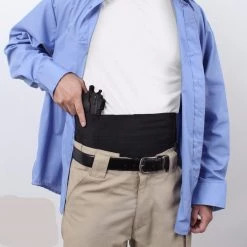 Concealment Holsters Rothco Ambidextrous Concealed Elastic Belly Band Holster