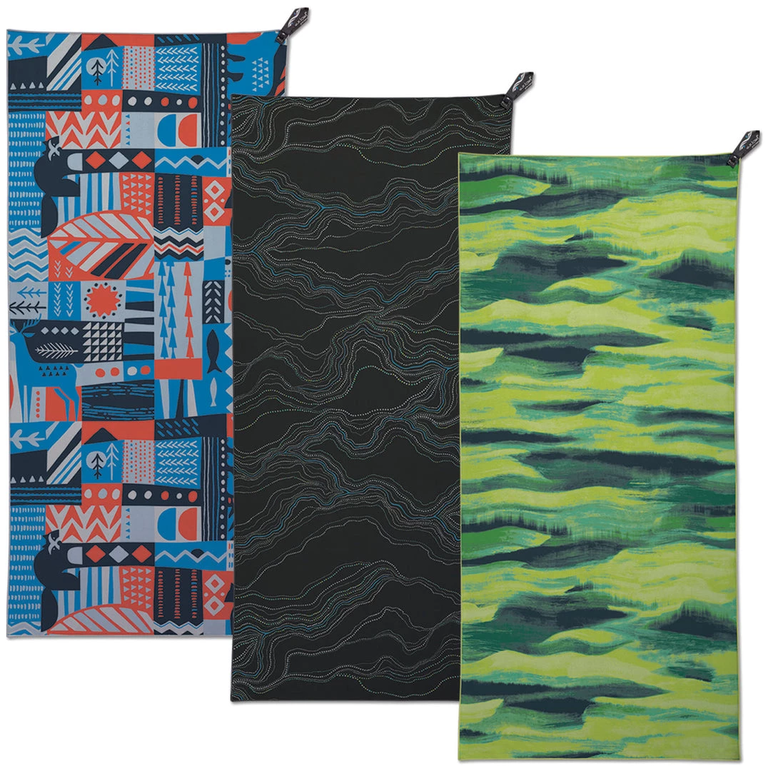 PackTowl Personal Towel Travel Towels 15 PackTowl Personal Towel Travel Towels