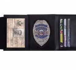 Badge Wallets Rothco Leather ID & Badge Wallet