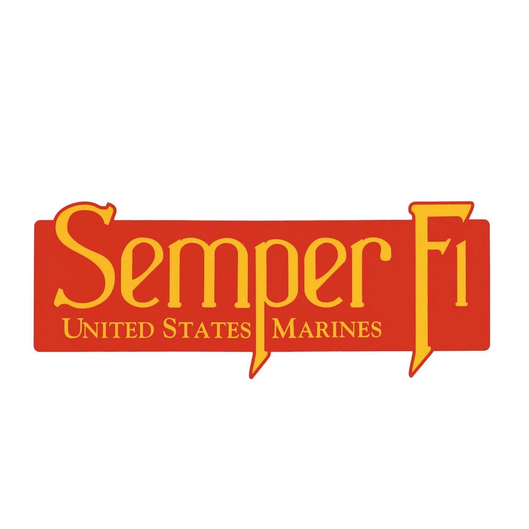 Novelties Rothco U.S.M.C. Semper Fi Bumper Sticker 3 Novelties Rothco U.S.M.C. Semper Fi Bumper Sticker