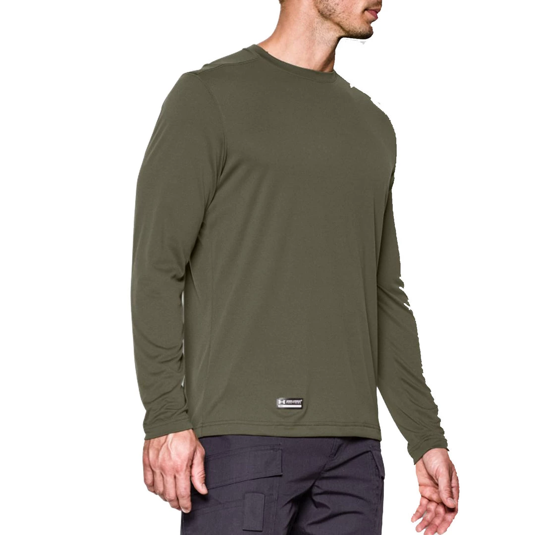 Solid Color T-Shirts Under Armour Tech Long Sleeve T-Shirt 9 Solid Color T-Shirts Under Armour Tech Long Sleeve T-Shirt