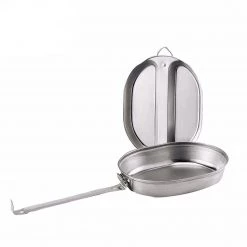 Cooking Utensils Rothco GI Type Stainless Steel Mess Kit