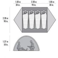 Tents & Shelters MSR Zoic 4 Backpacking Tent