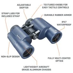 Bushnell H2O 10x42 Waterproof, Porro Prism Binoculars