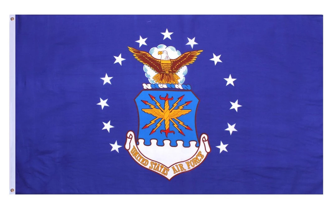 Flags Rothco U.S. Air Force Emblem Flag 3 Flags Rothco U.S. Air Force Emblem Flag