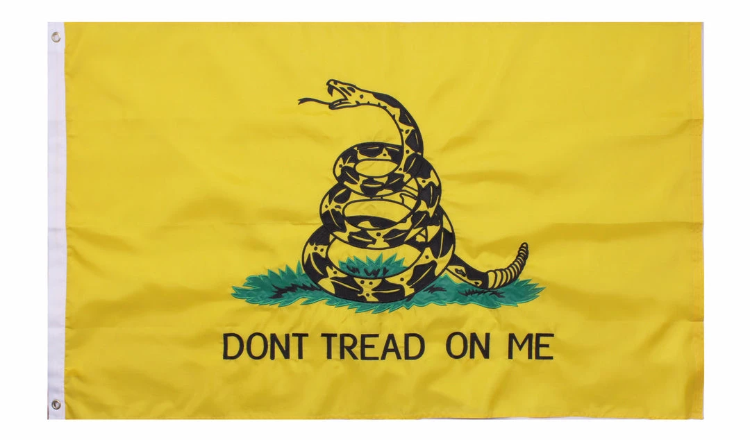 Rothco Deluxe Don't Tread On Me Flag 3 Rothco Deluxe Don't Tread On Me Flag