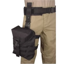 Voodoo Tactical Drop Leg Gas Mask Hip Platform