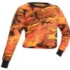 Rothco Women's Camo Long Sleeve Crop Top Camo T-Shirts