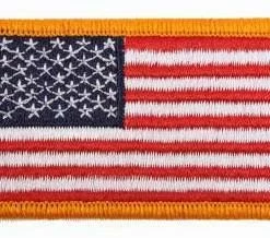 Flags Rothco Iron On / Sew On Embroidered US Flag Patch