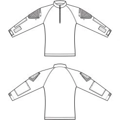 Tru-Spec Scorpion OCP 1/4 Zip Army Combat Shirt Combat Shirts