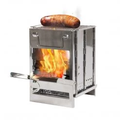 Rothco Stainless Steel Folding Camp Stove Camping Stoves