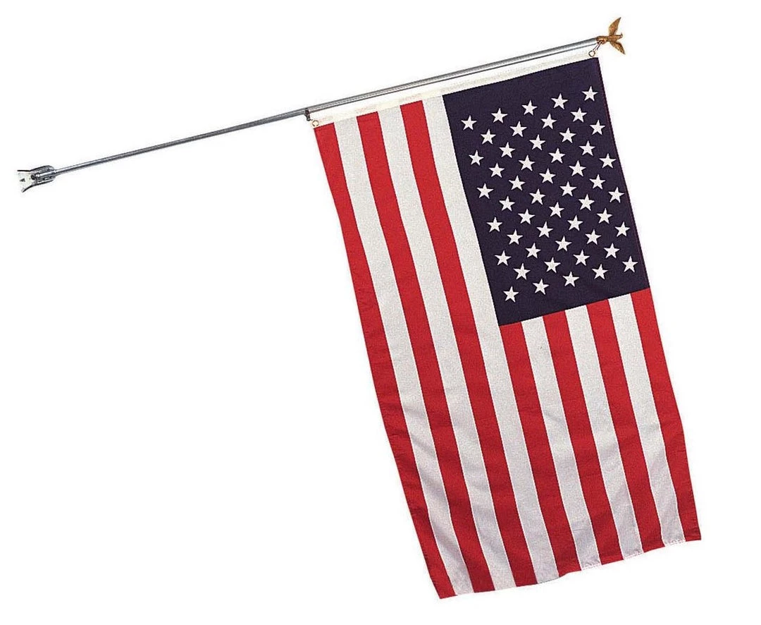 Rothco Flag Pole With Bracket Flags 3 Rothco Flag Pole With Bracket Flags