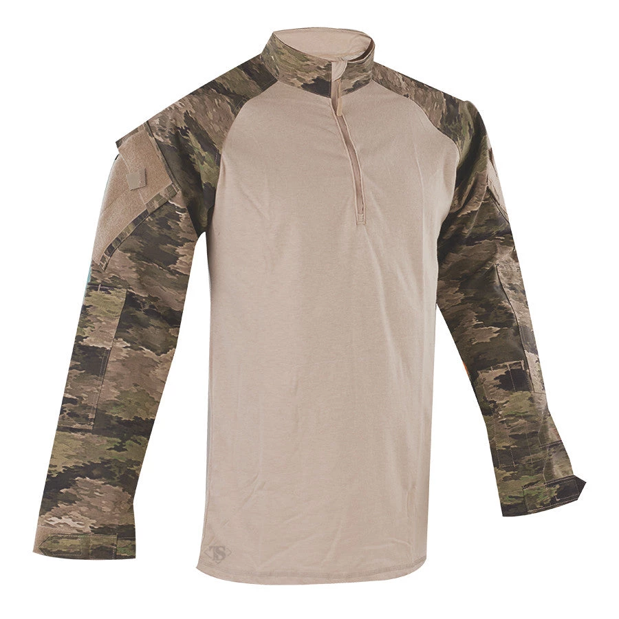 Combat Shirts Tru-Spec 1/4 Zip Tactical Response Uniform A-Tacs IX Combat Shirt 3 Combat Shirts Tru-Spec 1/4 Zip Tactical Response Uniform A-Tacs IX Combat Shirt