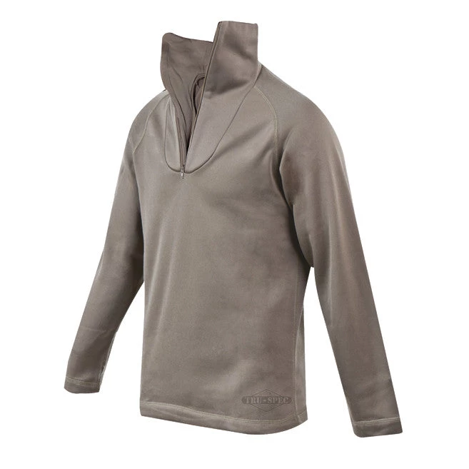 Tru-Spec Polypro Zipper Neck Thermal Tops Undergear 4 Tru-Spec Polypro Zipper Neck Thermal Tops Undergear