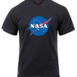 Graphic Printed T-Shirts Rothco NASA Meatball Logo T-Shirt