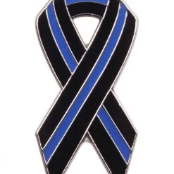 Rothco Thin Blue Line Ribbon Pin Jewelry