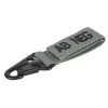 Voodoo Tactical Embroidered Blood Tags- AB Negative Key Holders