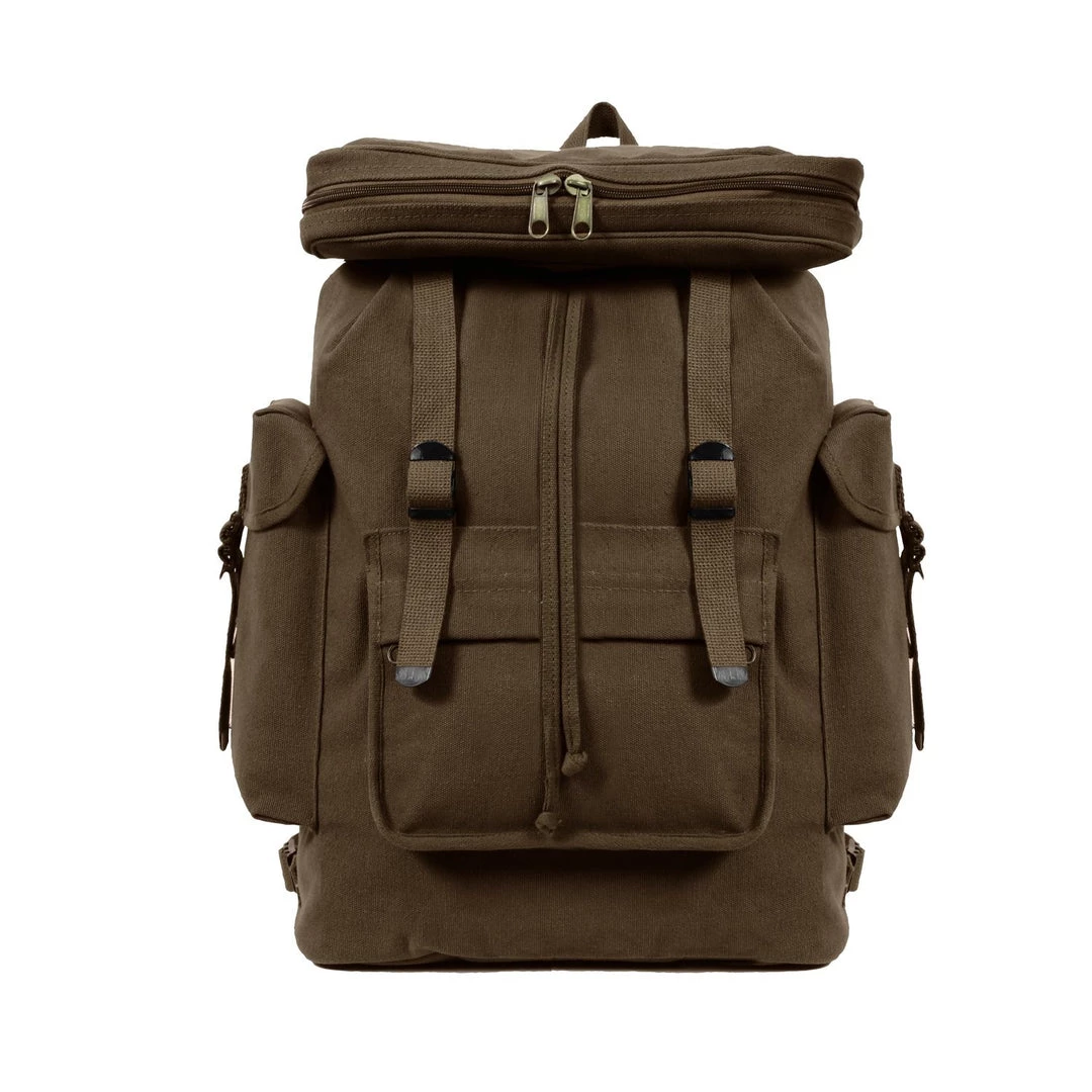 Rothco Canvas European Style Rucksack 10 Rothco Canvas European Style Rucksack
