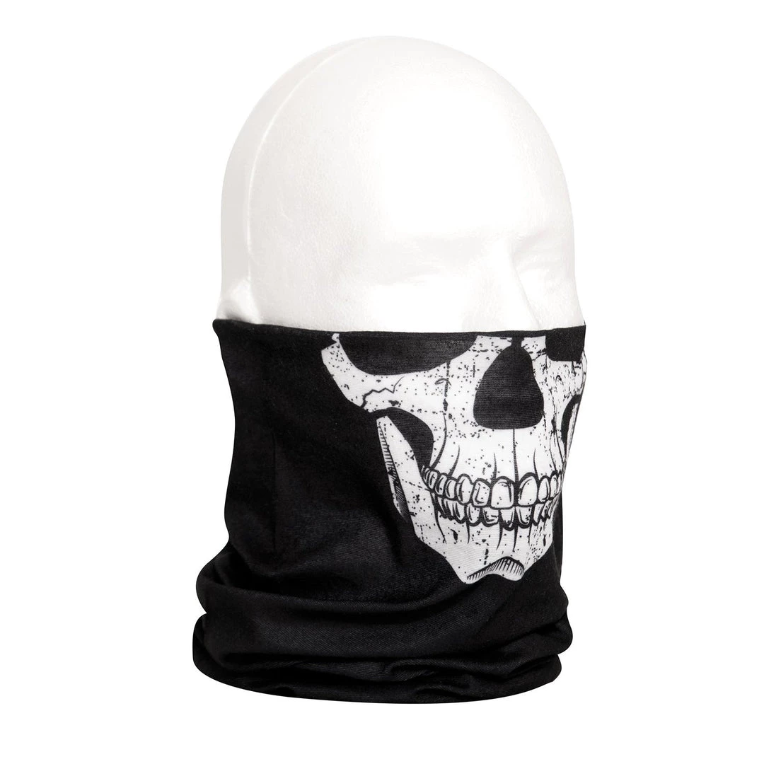 Rothco Multi-Use Neck Gaiter And Face Covering Tactical Wrap - Skull Print 8 Rothco Multi-Use Neck Gaiter And Face Covering Tactical Wrap - Skull Print