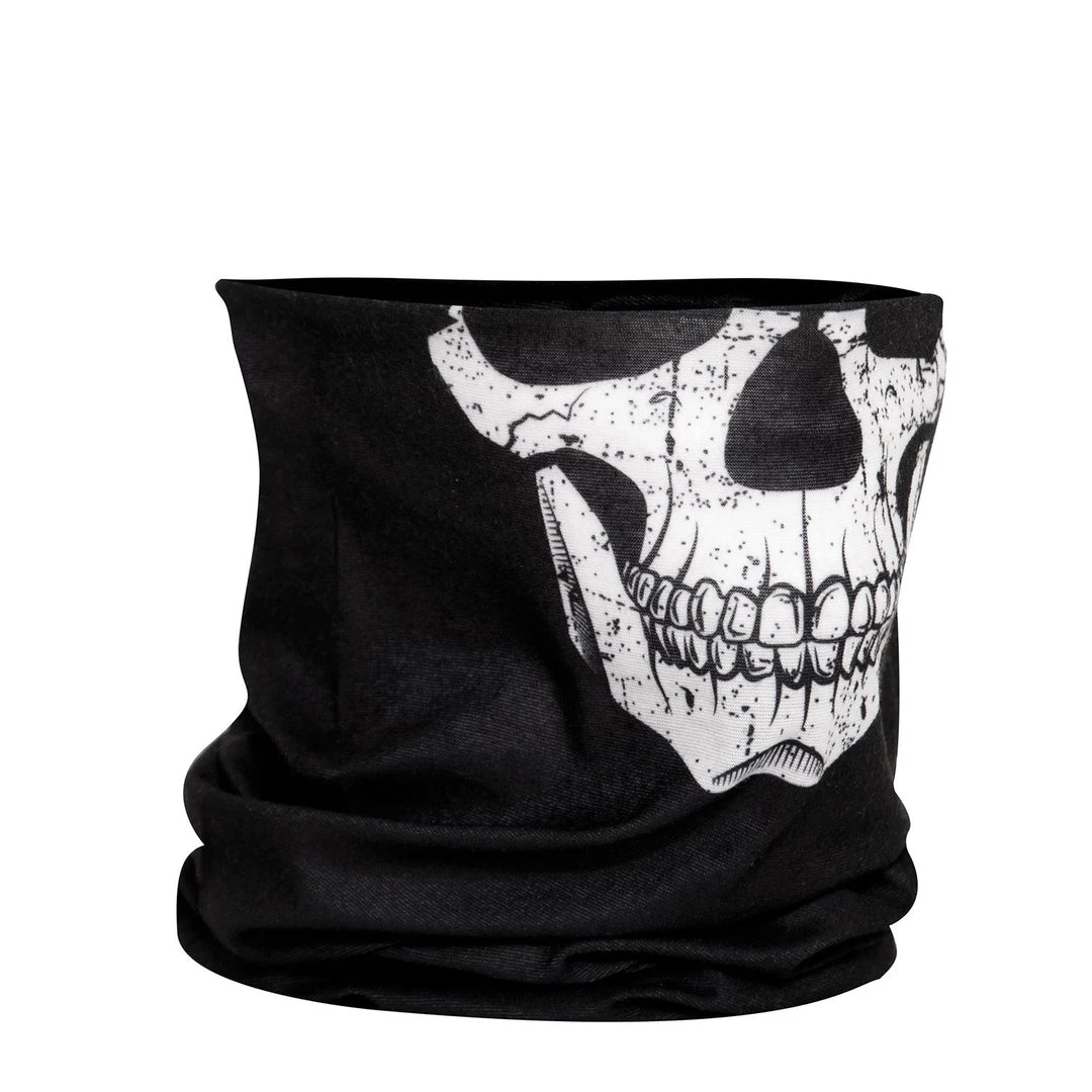 Rothco Multi-Use Neck Gaiter And Face Covering Tactical Wrap - Skull Print 9 Rothco Multi-Use Neck Gaiter And Face Covering Tactical Wrap - Skull Print