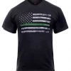 Rothco Thin Green Line Distressed Flag T-Shirt