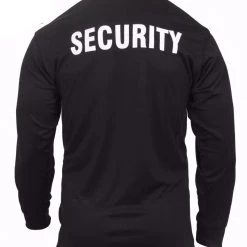 Rothco Moisture Wicking Long Sleeve Security Polo Polo Shirts