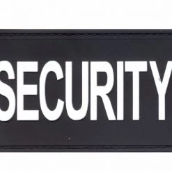 Rothco PVC Security Patch W/ Hook Back Security Officer / Guard Gear