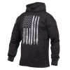 Hoodies & Sweats Rothco Distressed US Flag Concealed Carry Hooded Sweatshirt