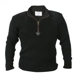 Rothco Quarter Zip Acrylic Commando Sweater