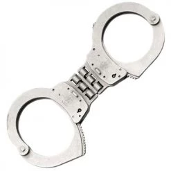 Smith And Wesson Model 1 Hinged Universal Nickel Handcuff