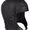 Rothco WWII Style Leather Pilots Helmet Vintage Military Headwear