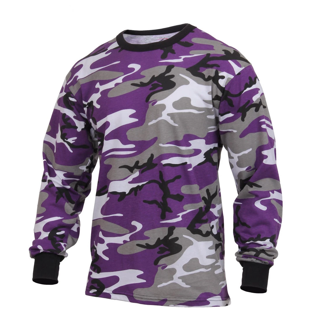 Rothco Long Sleeve Colored Camo T-Shirt 7 Rothco Long Sleeve Colored Camo T-Shirt
