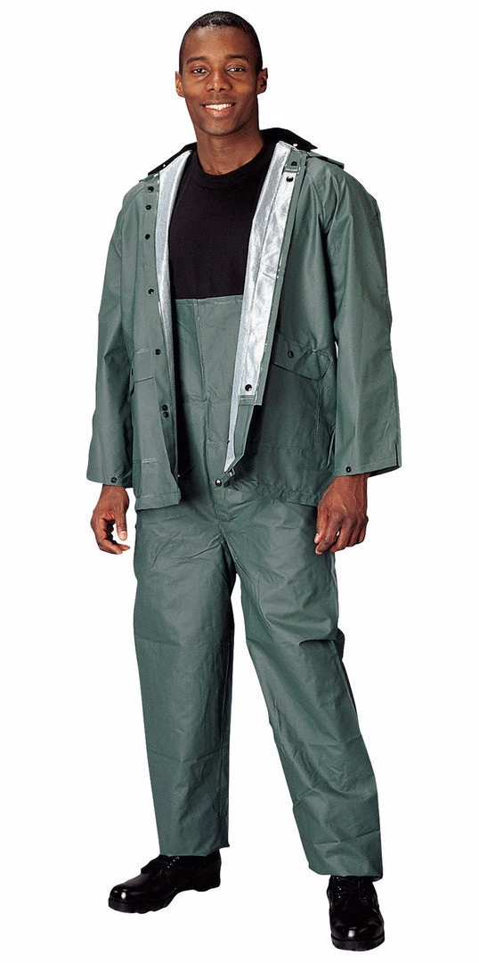 Rothco Olive Drab P V C Rainsuit Rain Gear & Ponchos 3 Rothco Olive Drab P V C Rainsuit Rain Gear & Ponchos