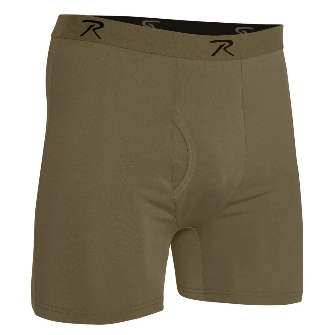 Undergear Rothco Moisture Wicking Performance Boxer Shorts 3 Undergear Rothco Moisture Wicking Performance Boxer Shorts