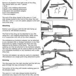 Condor 3 Point Sling Gun Slings