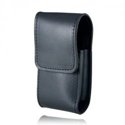 Boston Leather Cell Holder, IPhone 4 Size With Clip Cellphone Pouches