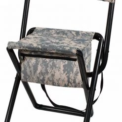 Rothco Deluxe Camo Stool With Pouch Cots & Camping Chairs