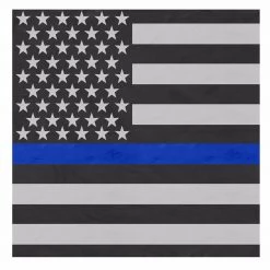 Rothco Thin Blue Line Flag Bandana