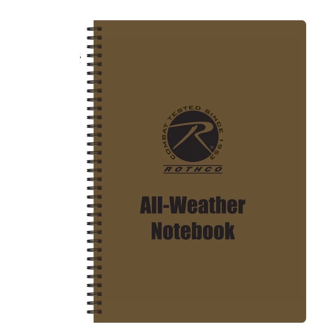 Rothco All Weather Waterproof Notebook 4 Rothco All Weather Waterproof Notebook