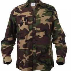 Rothco Extra Heavyweight Camo Flannel Shirts