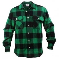 Rothco Extra Heavyweight Buffalo Plaid Flannel Shirts
