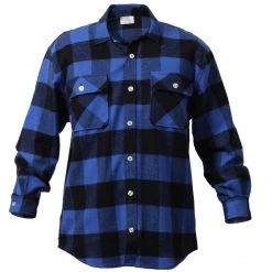 Rothco Extra Heavyweight Buffalo Plaid Flannel Shirts
