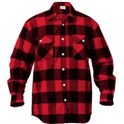 Rothco Extra Heavyweight Buffalo Plaid Flannel Shirts