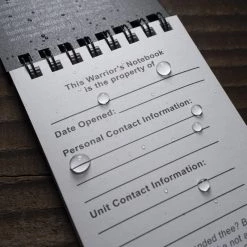 Rite In The Rain 3 X 5 Notebook Warrior Prayer